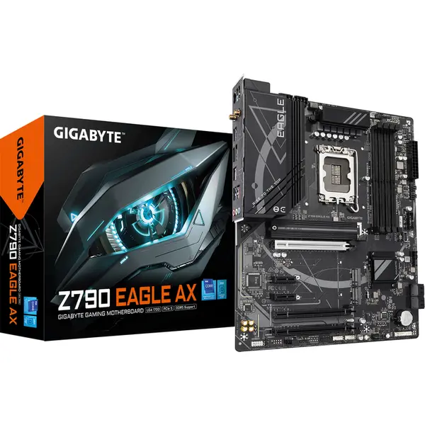 Назва товару: Материнська плата Gigabyte Z790 EAGLE AX (s1700, Intel Z790, PCI-Ex16)