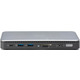 Док-станція DIGITUS USB-C> 2xHDMI, DP, 2xUSB-A, USB-C, SD, MicroSD, RJ54, DC, Audio (DA-70917)