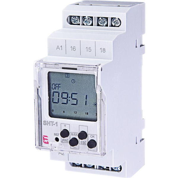 Програмоване цифрове реле ETI, SHT-1 UNI  12-240 AC/DC (1x16A_AC1)