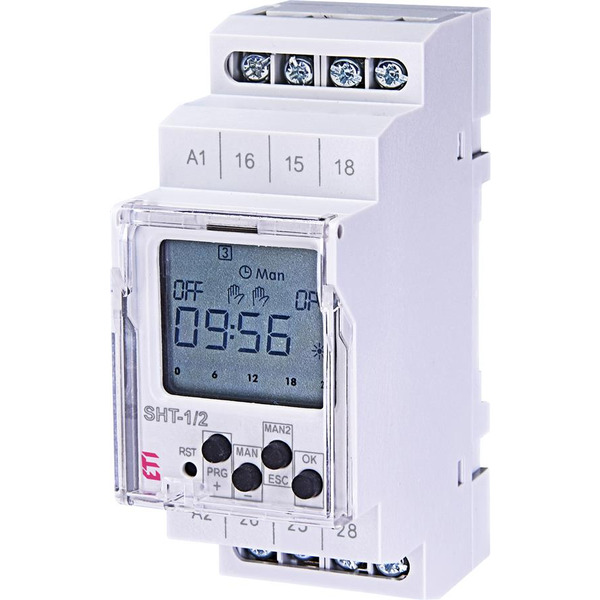 Програмоване цифрове реле ETI, SHT-1/2 UNI  12-240 AC/DC (2x16A_AC1)