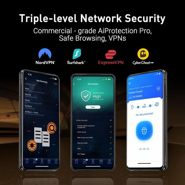 Бездротовий маршрутизатор (роутер) Asus TUF-BE6500