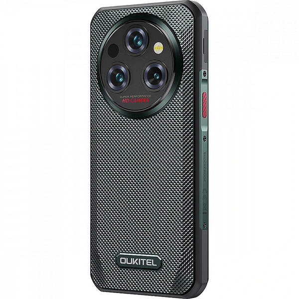 Смартфон Oukitel WP35 5G 6.6 FHD+ /8GB+256GB/ MTK6100+ /11000mAh /64+32Мп/ IP69K /NFC Green