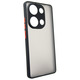 Чeхол-накладка Dengos Matt для Poco M6 Pro 4G Black (DG-TPU-MATT-149)