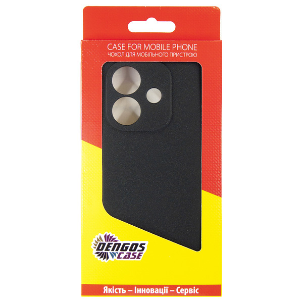 Чохол Dengos Carbon для OPPO A3 4G Black DG-TPU-CRBN-205