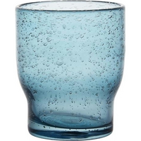 Набір склянок низьких Ardesto Bubble 300мл, 2шт, скло, синій (AR2630BL)