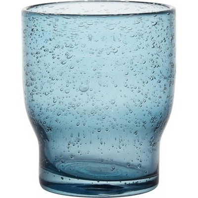 Набір склянок низьких Ardesto Bubble 300мл, 2шт, скло, синій (AR2630BL)