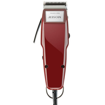Машинка для стрижки Moser Edition Burgundy, від мережі, вібраційний мотор, насадок-4, сталь, бордовий
