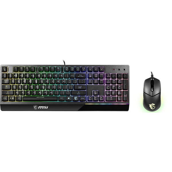 Ігрова клавіатура та мишка MSI Vigor GK30 COMBO Black UA (S11-04UA212-CLA)