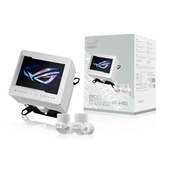 Водоблок Asus ROG Ryujin III WB White Edition 90RC00V2-M0UAY0