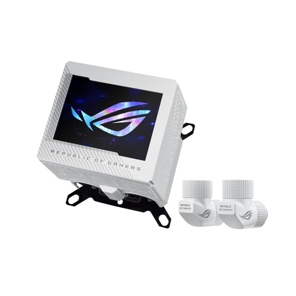 Водоблок Asus ROG Ryujin III WB White Edition 90RC00V2-M0UAY0