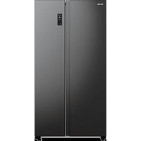 Холодильник SBS Gorenje, 179х67х92см, 2 двері, 356(191)л, А++, NF+, Інв., Зона св-ті, Зовн. Диспл, чорний