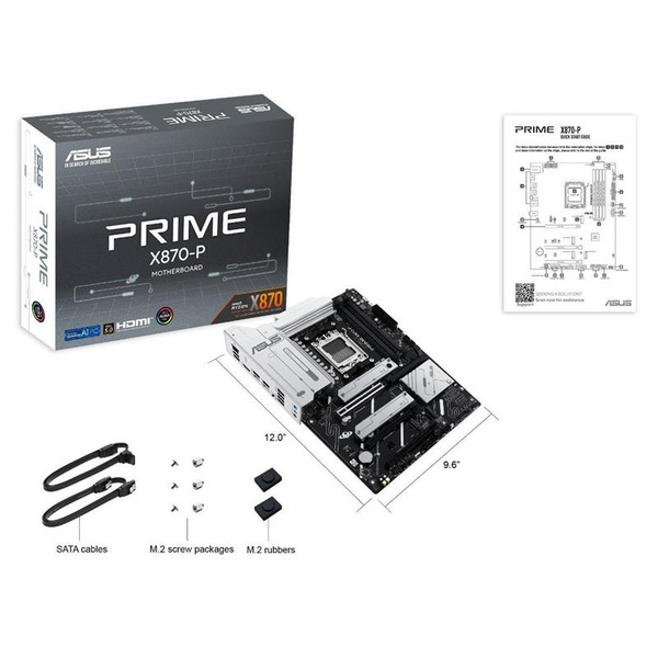 Материнська плата Asus Prime X870-P Socket AM5