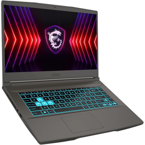 Ноутбук MSI Thin 15.6 FHD, Intel i7-12650H, 16GB, F1TB, NVD4050-6, DOS, черный