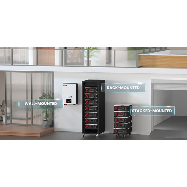 Акумуляторна батарея Must LP16-24100 25,6V 100AH