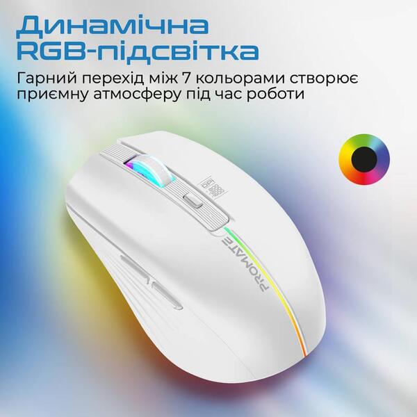 Миша Promate Kitt White
