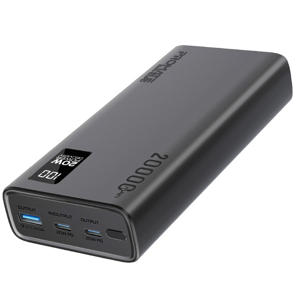 Внешний аккумулятор (Power Bank) Promate Bolt-20PD Black 20000mAh