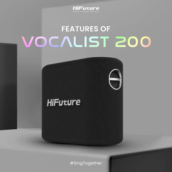 Портативна колонка HiFuture Vocalist 200 Black (vocalist200.black)