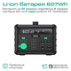 Зарядная станция Zendure 607Wh (ZDSB600M-gy-eu)