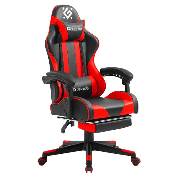Крісло Defender Rock Red/Black (64346)