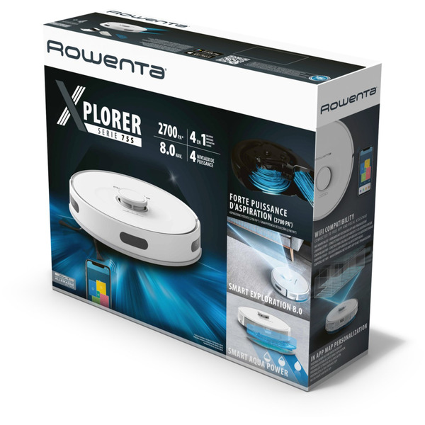 Робот-пылесос Rowenta X-Plorer Serie 75 S RR8567WH