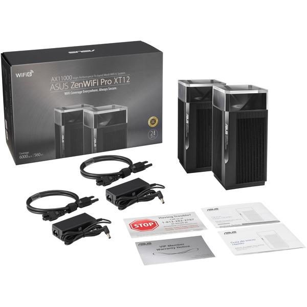Mesh-система ASUS ZenWiFi Pro XT12 2PK (90IG06U0-MO3A20)