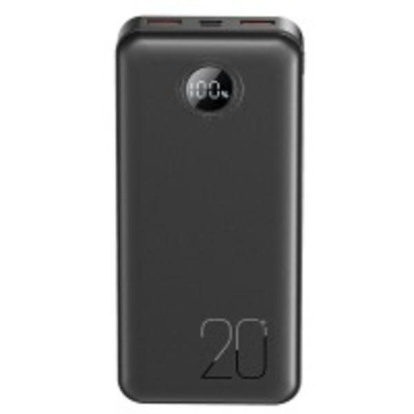 Зовнішній акумулятор (Power Bank) XO PR239 - 20000 mAh PD20W + QC22.5W Black