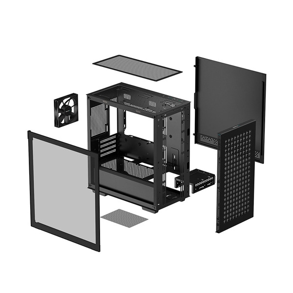 Корпус DeepCool CH370 Black R-CH370-BKNAM1-G-1