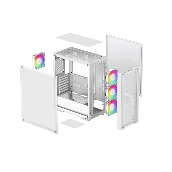 Корпус DeepCool CC560 Mesh V2 White R-CC560-WHAMA4-G-2