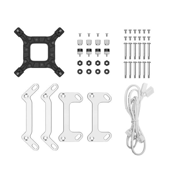 Система водяного охолодження DeepCool LT360 ARGB White (R-LT360-WHAMNC-G-1)