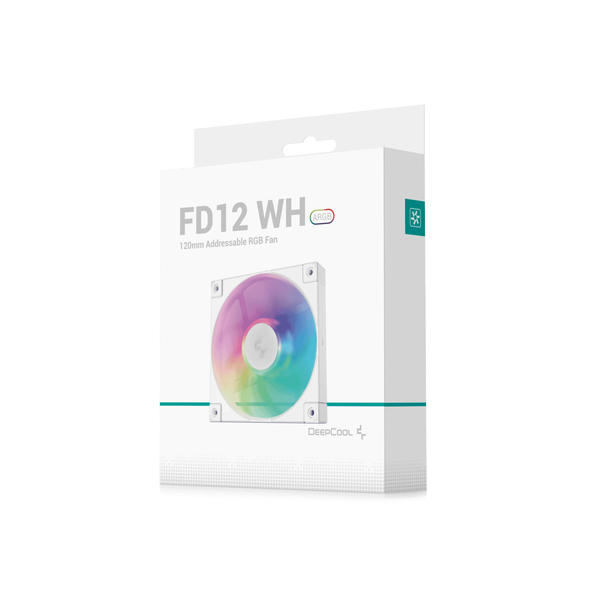 Вентилятор DeepCool FD12 ARGB WH R-FD12-WHAPN1-G
