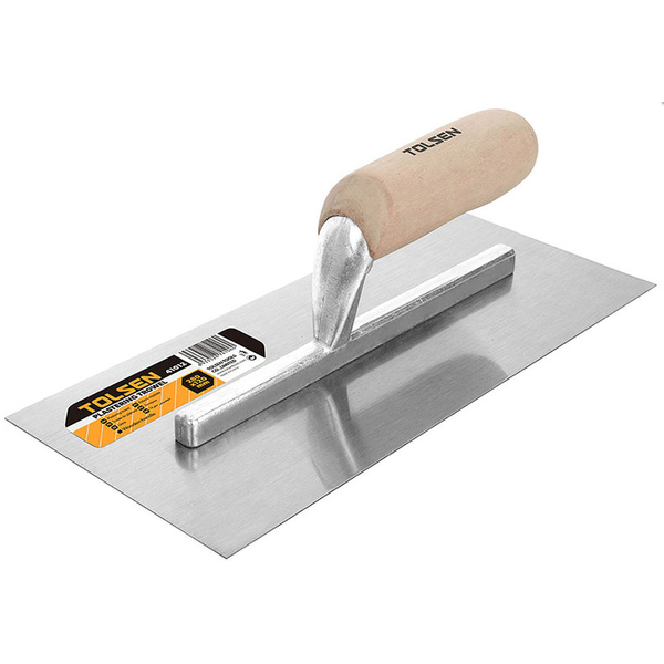 Металева терка Tolsen з руків'ям з дерева, 280х120 мм