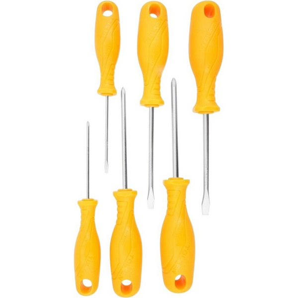 Набір викруток Tolsen 6шт, SL,PH (20738)