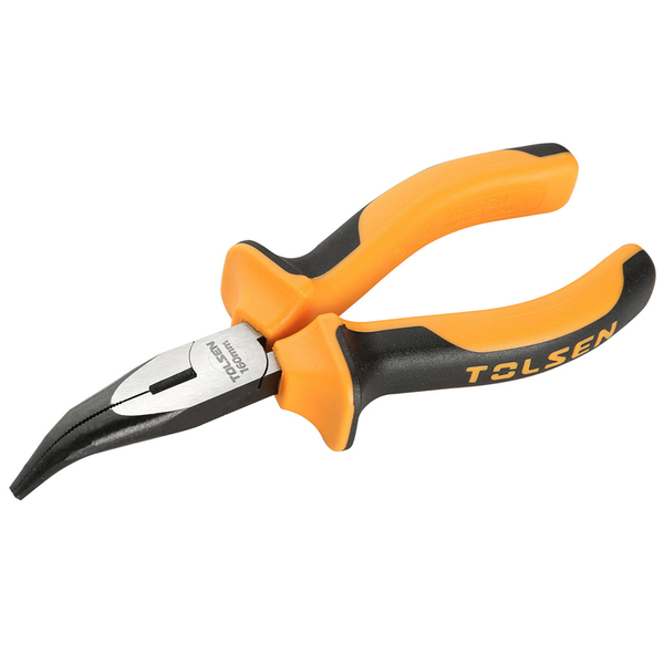 Плоскогубцы удлиненные изогнутые Tolsen Профи, 160мм
