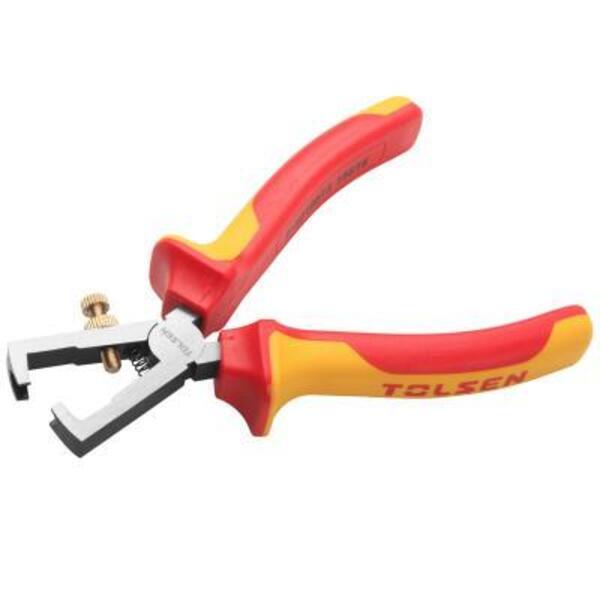 Знімач ізоляції Tolsen Premium, діелектричний, для проводів 18-8 AWG, 1-3.2 мм кв., 160 мм