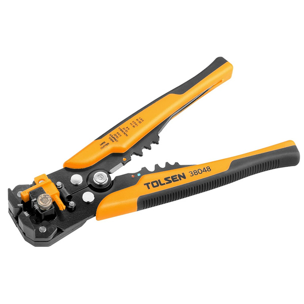 Товар: Знімач ізоляції Tolsen, автоматичний, 0.2-6 мм², кусачки, 200мм