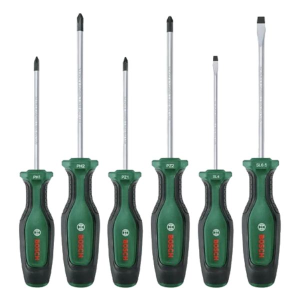Набір викруток Bosch (1600A02BX7) PH/PZ/SL 6 шт