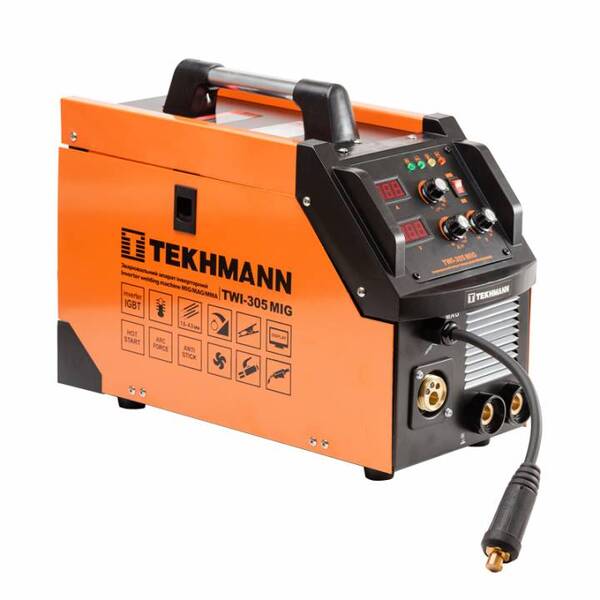 Зварювальний апарат інверторний напівавтомат Tekhmann TWI-305 MIG