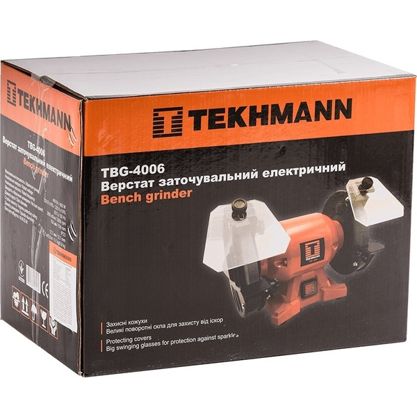 Верстат заточувальний Tekhmann TBG-4006 400Вт (846847)