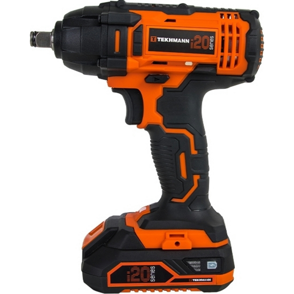 Гайковерт ударний акумуляторний Tekhmann TIW-300/i20 kit 20В (848398)