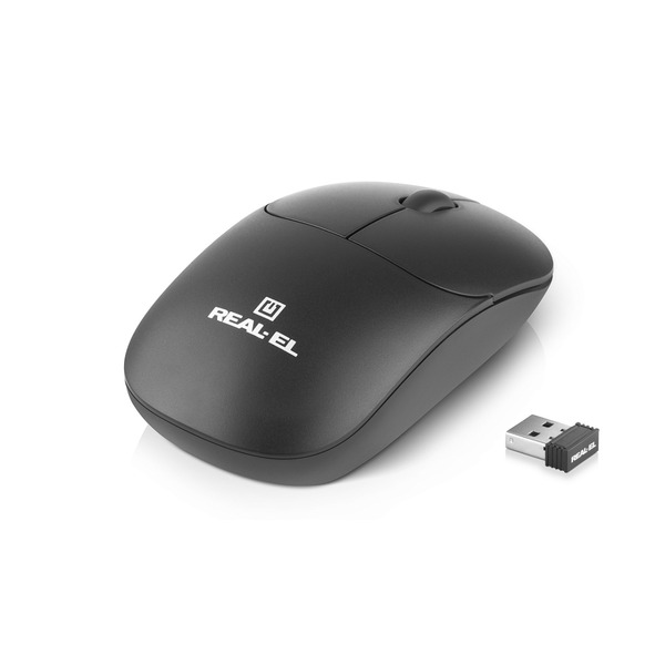 Миша REAL-EL RM-311 W Black