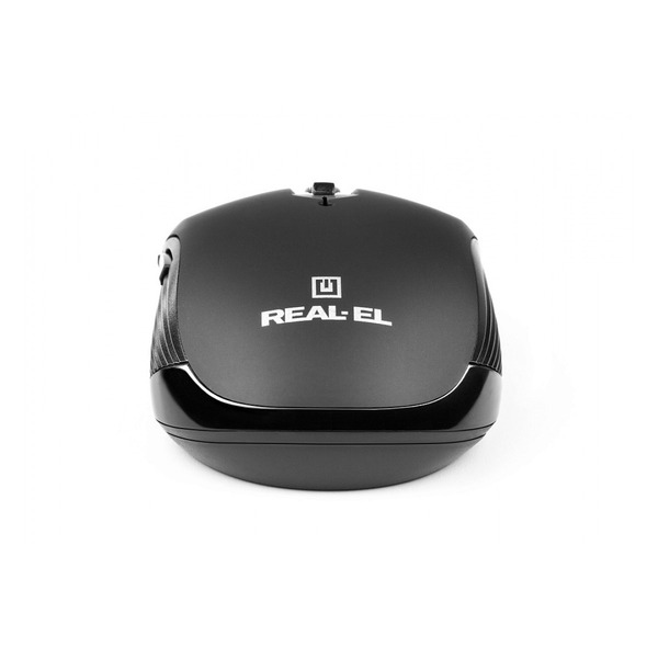 Мышь беспроводная REAL-EL RM-331W Black