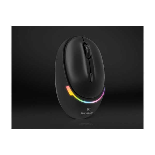 Миша REAL-EL RM-440W Black