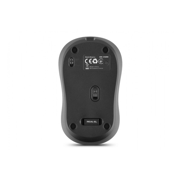 Миша REAL-EL RM-450W Black