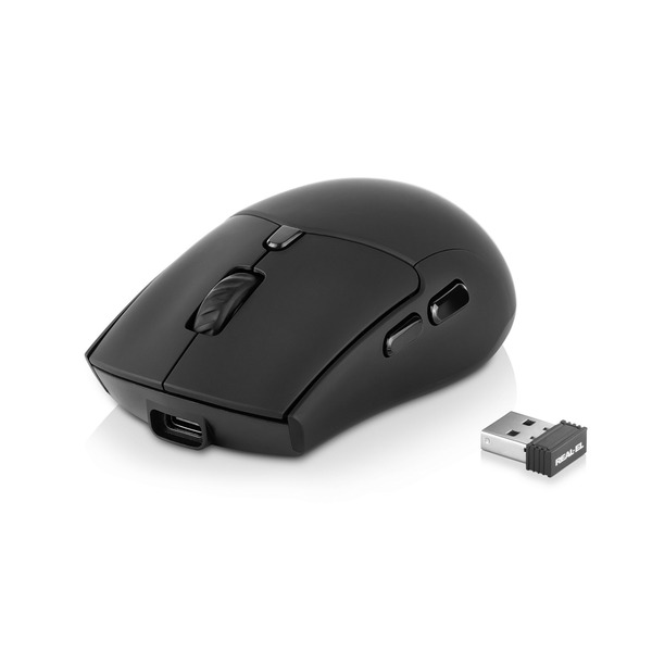 Мышь беспроводная REAL-EL RM-460W Black