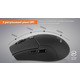 Миша бездротова REAL-EL RM-460W Black