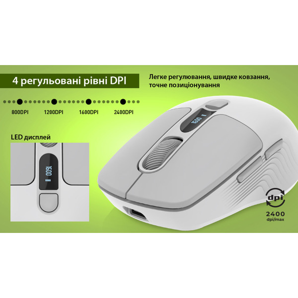 Миша REAL-EL RM-480W White