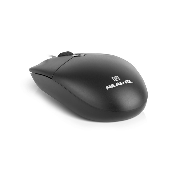 Миша REAL-EL RM-210 Black EL123200036