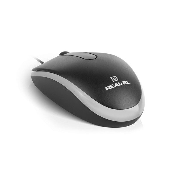 Миша REAL-EL RM-215 Black (EL123200037)