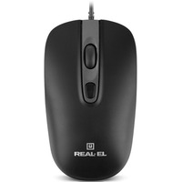 Мышь REAL-EL RM-222 Black (EL123200040)