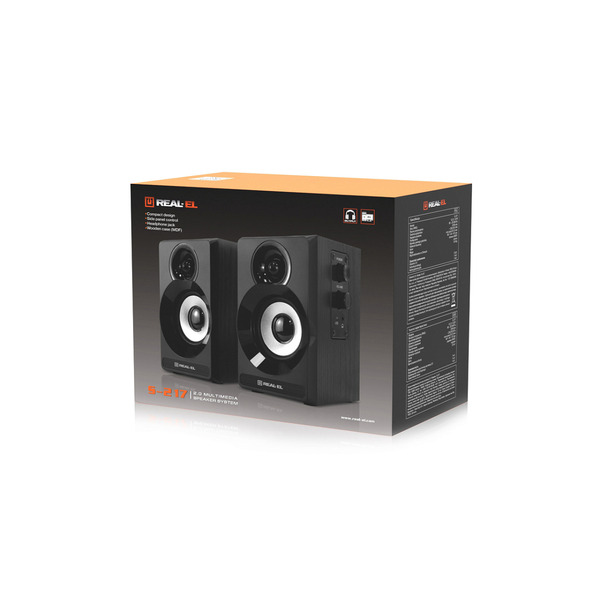Акустическая система REAL-EL S-217 Black